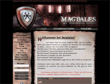 Tablet Screenshot of de.magdales.com